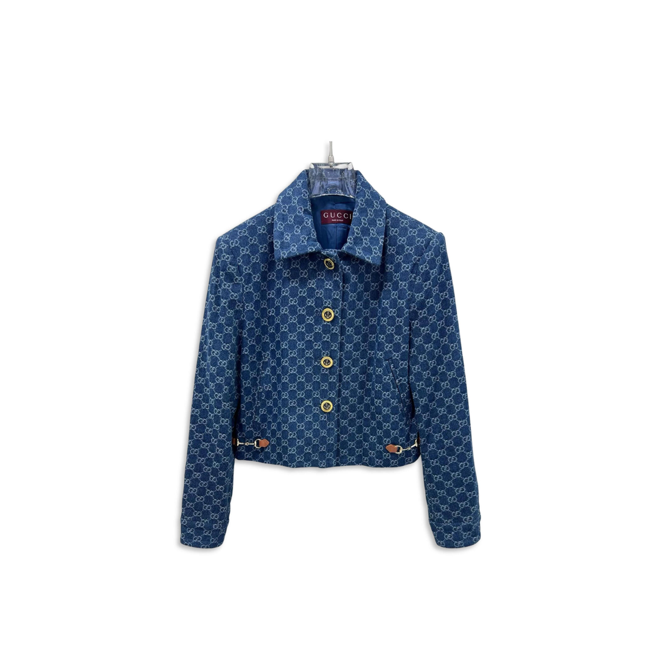 GUCCI RETRO WASHED DENIM JACKET
